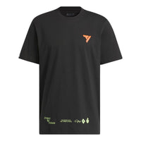adidas Trae Prince Of Atlanta Signature T-Shirt 'Black' II7795