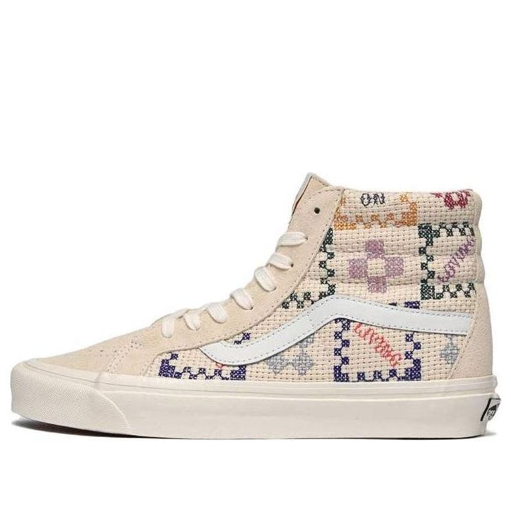 (WMNS) Vans SK8-Hi 38 DX Shoes 'Beige Multi' VN0A5KRT2VZ