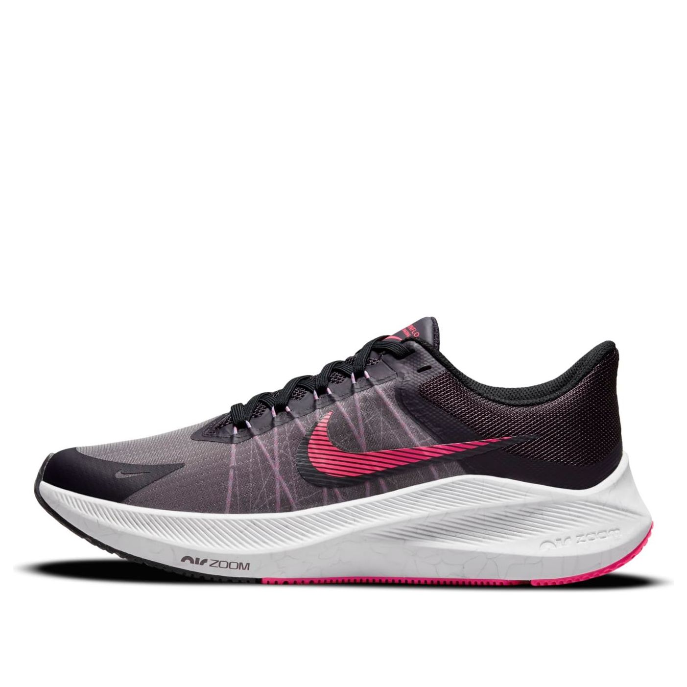 (WMNS) Nike Air Zoom Winflo 8 'Black Pink' CW3421-502