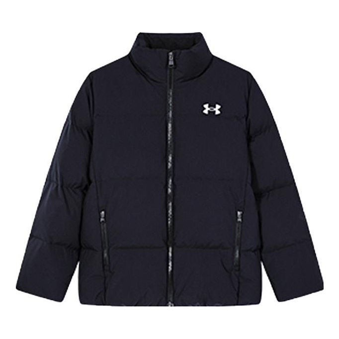 (GS) Under Armour Casual Warm Comfortable Down Jacket 'Black white' 234106064