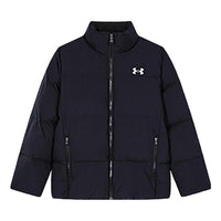 (GS) Under Armour Casual Warm Comfortable Down Jacket 'Black white' 234106064