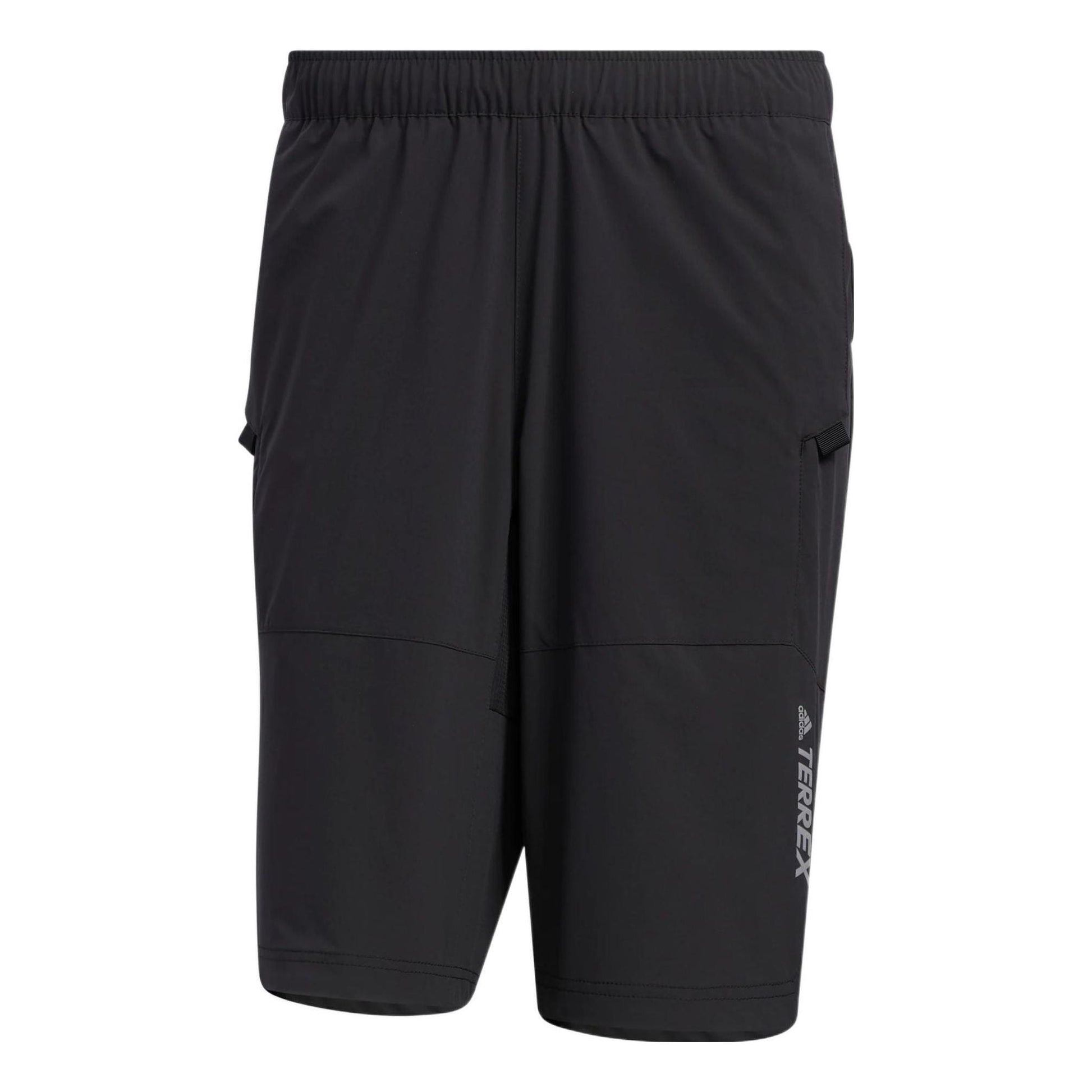 Men's adidas Solid Color Loose Sports Shorts Black HI3034