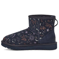 (WMNS) UGG Classic Zodiac Mini Fleece Lined Navy Blue 1112516-SNGH