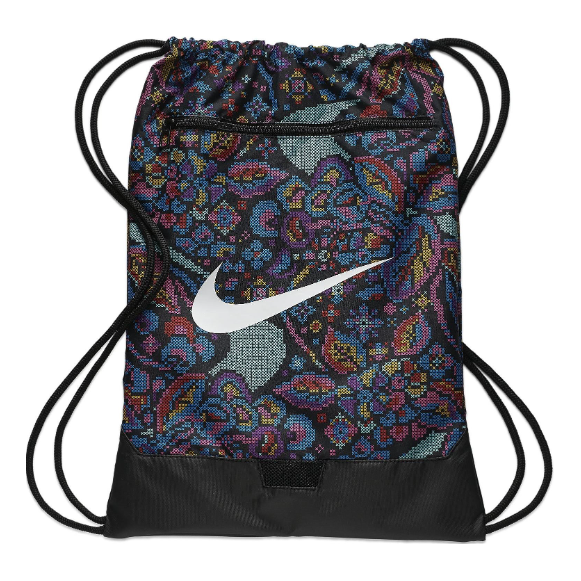 Nike Brasilia Training Printed Gymsack 'Black Multi' BA6049-010