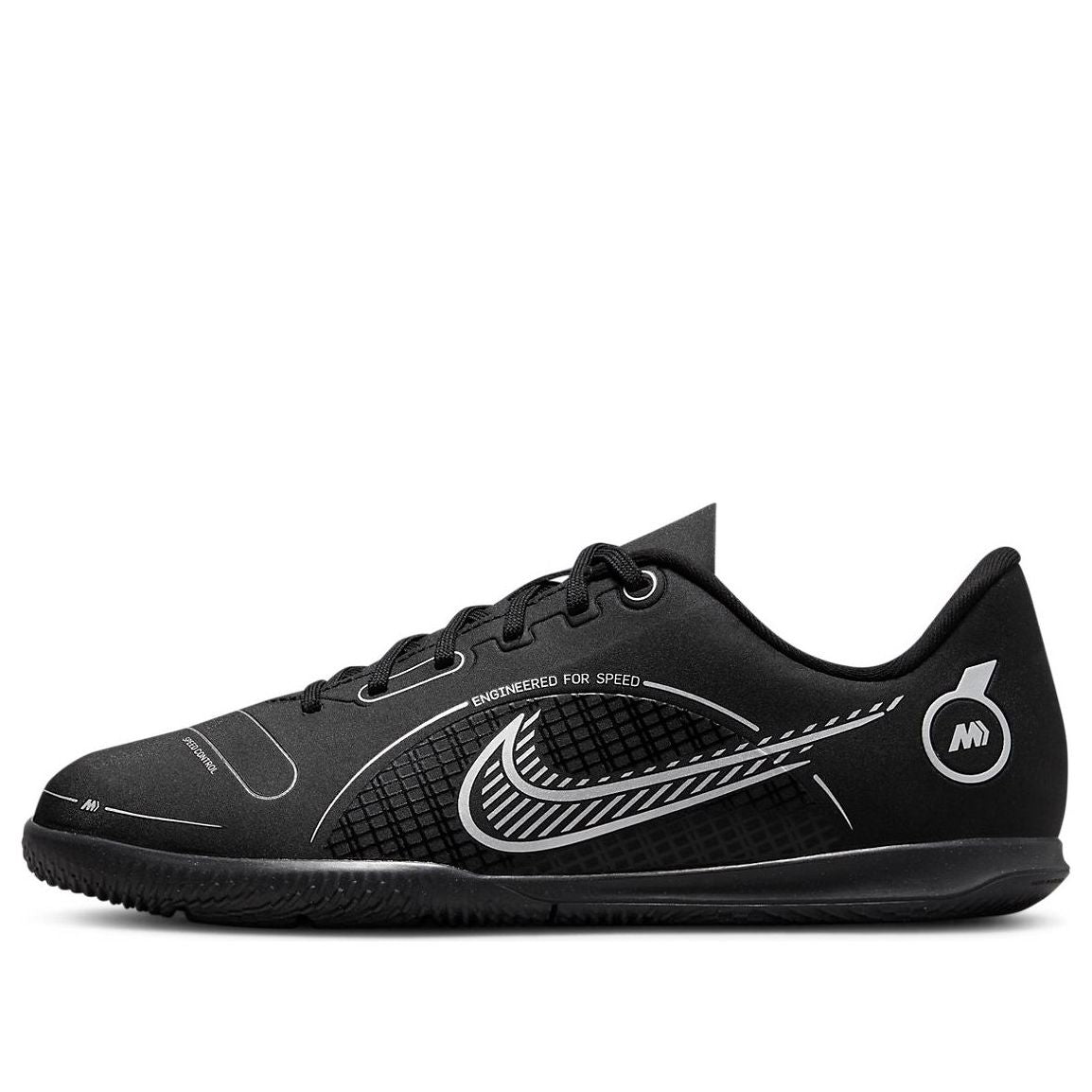 (GS) Nike Jr. Mercurial Vapor 14 Club IC 'Black Silver' DJ2898-007