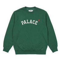 Palace FW22 Star Crew Sweater 'Green' P21CW023