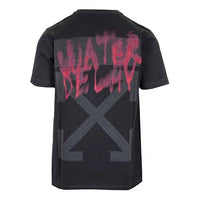 Off-White Water Delay T-Shirt 'Black' OMAA027E191850310988