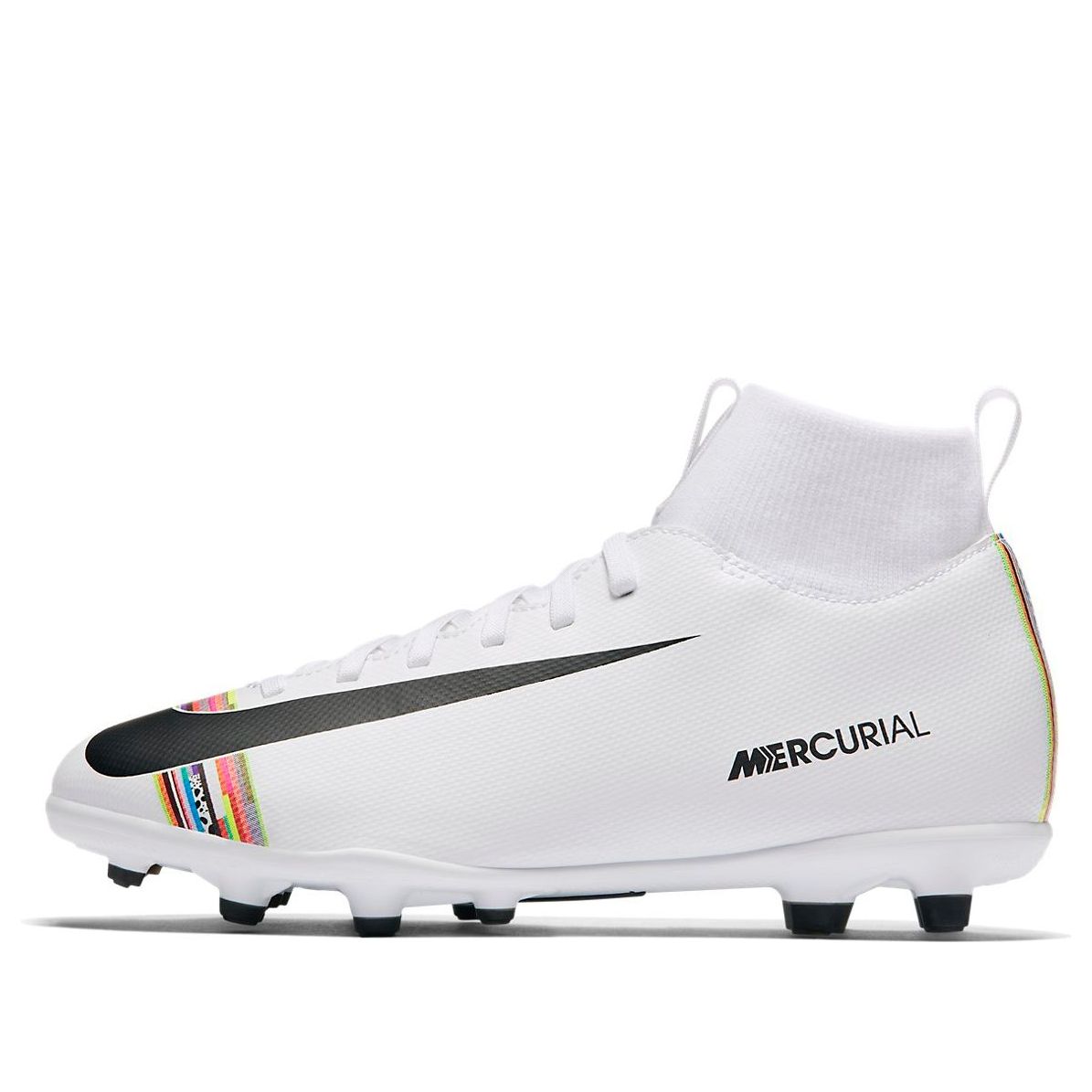 (GS) Nike Mercurial Superfly 6 Club CR7 MG 'White Black' AJ3115-109