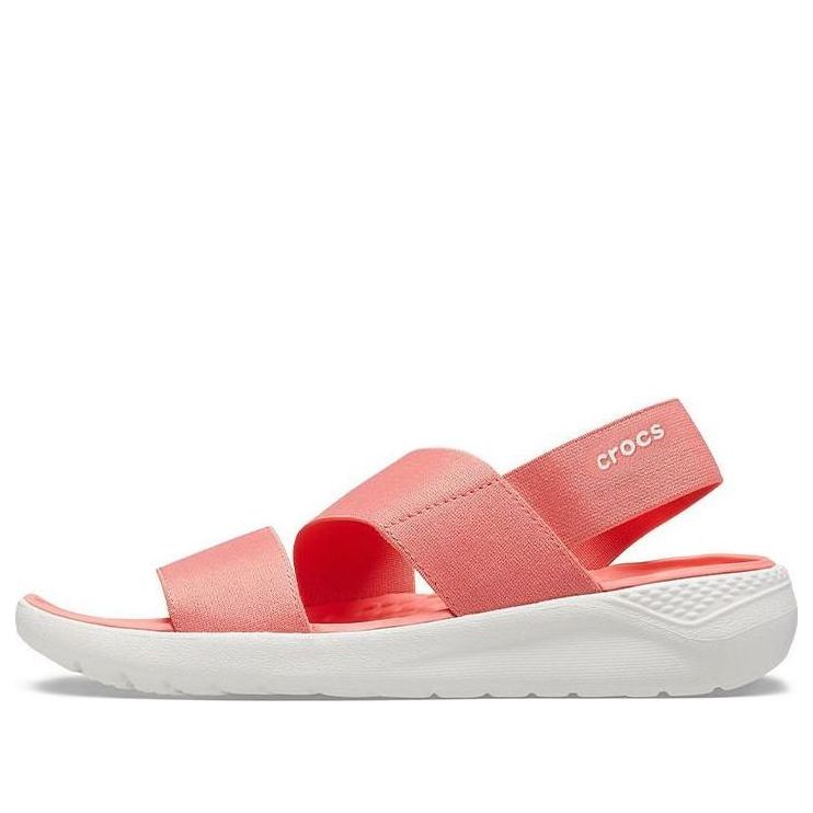 (WMNS) Crocs LiteRide Minimalistic Casual Sports Orange Sandals 206081-6SL