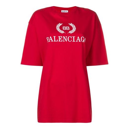 Balenciaga BB Alphabet Red 541692TCV256400