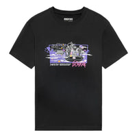Li-Ning BadFive Graphic Loose Fit T-shirt 'Black' AHSS401-1
