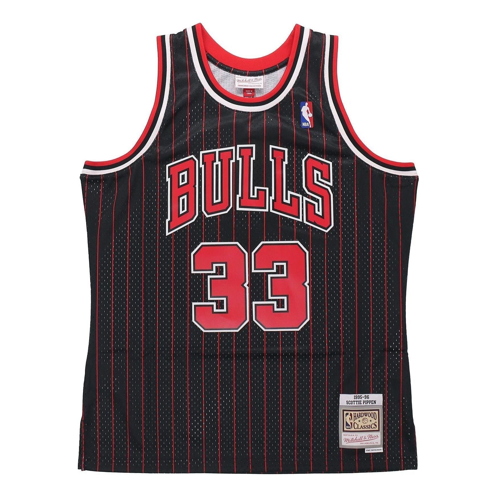 Mitchell & Ness x NBA CHICAGO BULLS 1995-96 Swingman Jersey 'Scottie Pippen' BA86QP-CBU-K-EOX
