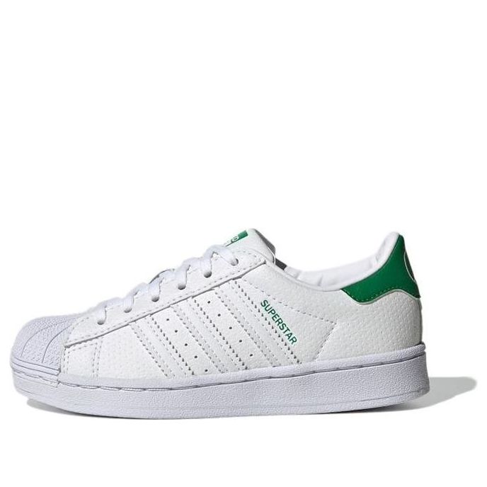 (PS) adidas originals Superstar 'White Green' FW0822