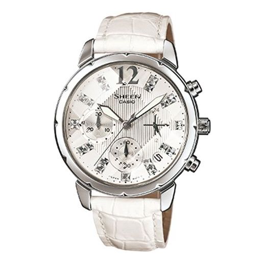 CASIO Waterproof SHEEN White Analog SHN-5010L-7A