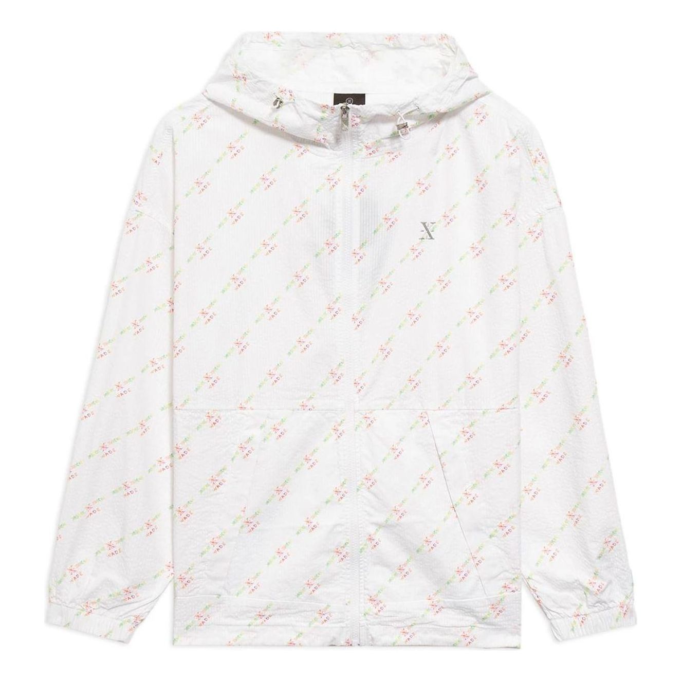 Li-Ning Way Of Wade All-Over Print Windbreaker 'White' AFDS383-2