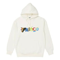 PALACE Funny Logo Hooded Drawstring Unisex White P20CS001