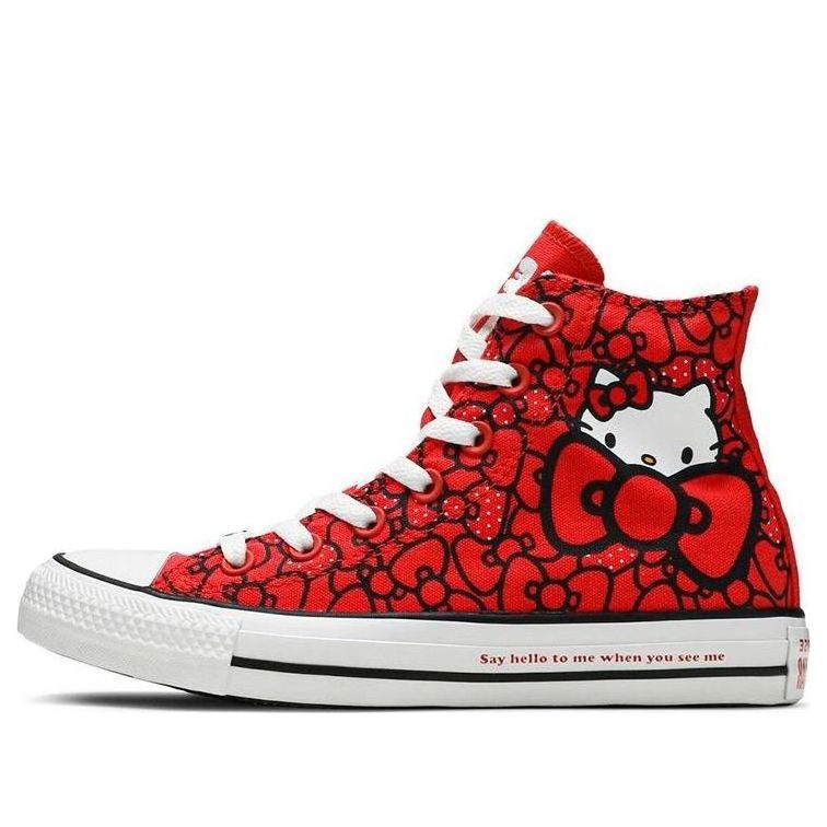 Converse Hello Kitty x Chuck Taylor All Star Hi 'Red' 162995C