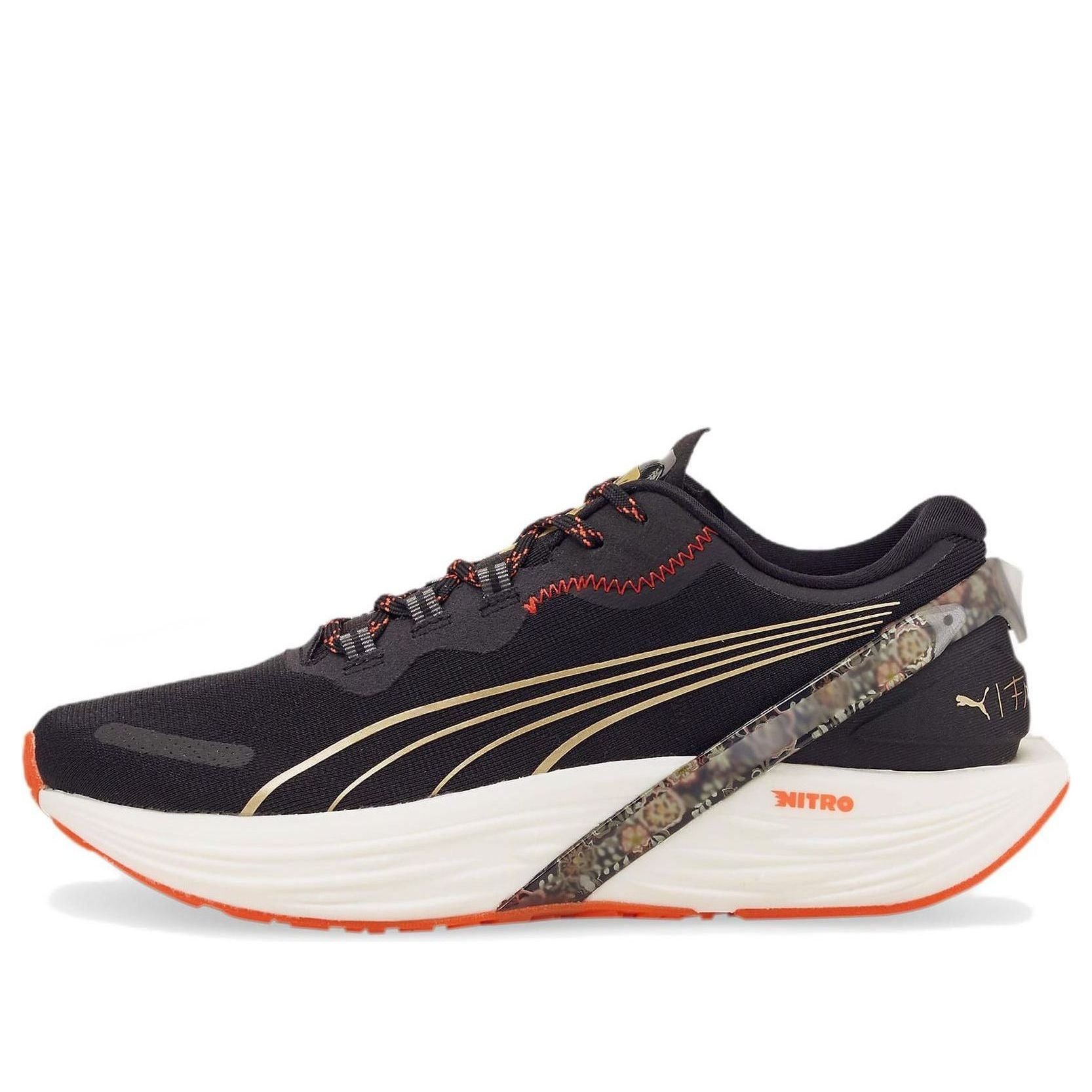 (WMNS) PUMA Run XX Nitro x Frida Kahlo 'Floral - Black' 376623-01