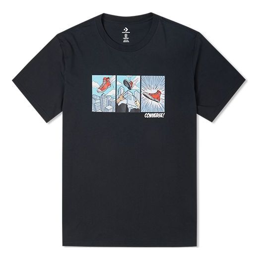 Converse Comic Chuck Tee Asia Sizing 'Black' 10022936-A02