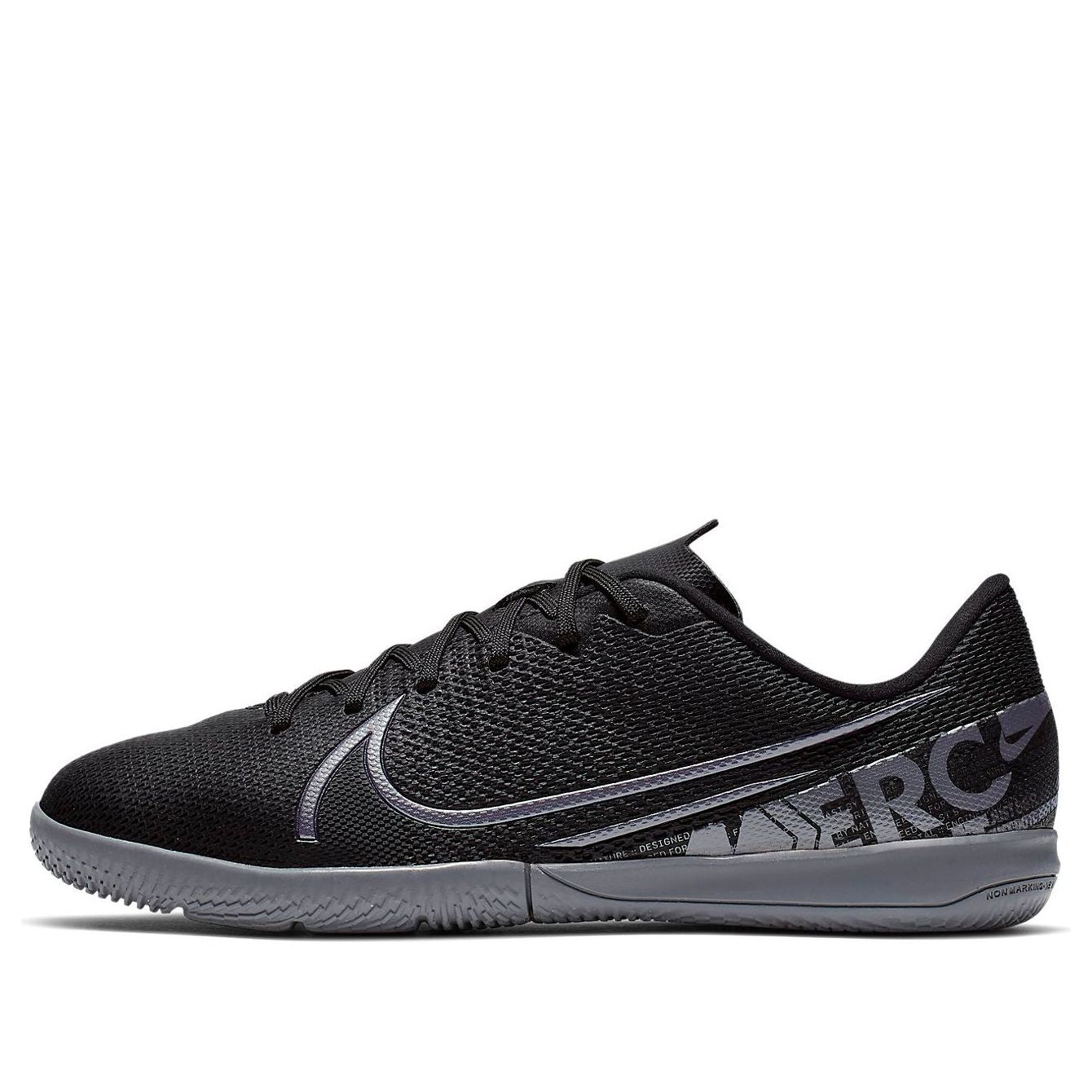 (GS) Nike JR Mercurial Vapor 13 Academy IC 'Black Silver' AT8137-001
