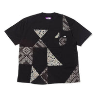 THE NORTH FACE PURPLE LABEL Patchwork Short Sleeve Unisex Black NT3020N-K