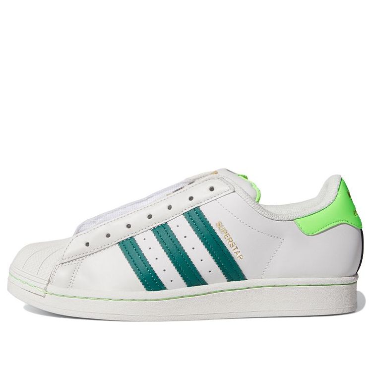 adidas Superstar Laceless 'Grey Collegiate Green' FV2804