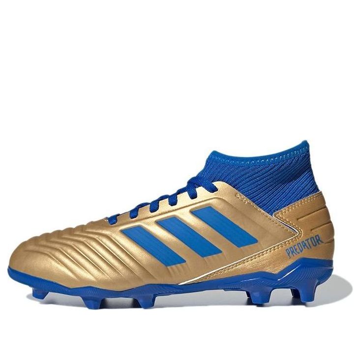 (GS) adidas Predator 19.3 FG 'Gold Metallic Blue' G25793
