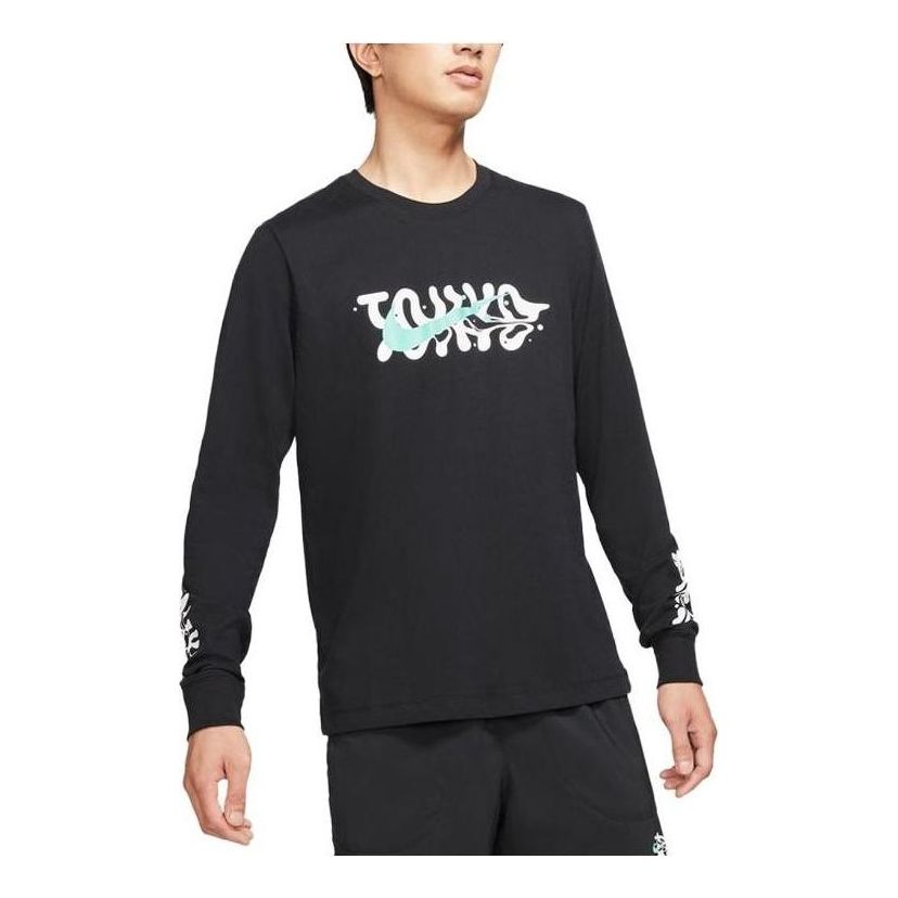 Nike Dri-FIT TOKYO Long Sleeve T-Shirt 'Black' DH3840-010