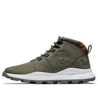 Timberland Brooklyn Euro Sprint Boots 'Olive Green and Camouflage Collar' A2GETA58