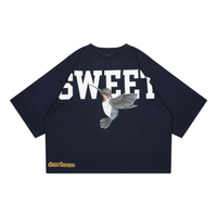 Drew House Sweet Boxy T-shirt 'Navy' DR-SS22-303
