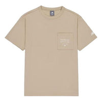 New Balance Essentials Athletic Club T-Shirt Asia Sizing 'Khaki' AMT42316-SOT