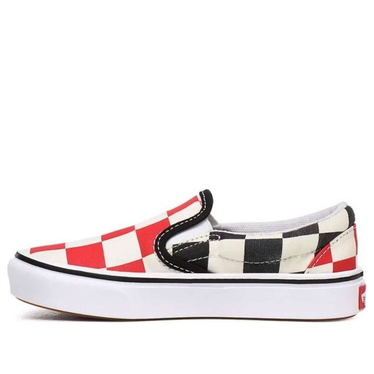 Vans Big Checker Comfycush Slip-on kids Black/Red VN0A4UUBXWD