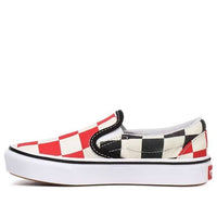 Vans Big Checker Comfycush Slip-on kids Black/Red VN0A4UUBXWD