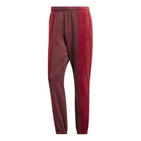 adidas originals Colorblock Bundle Feet Casual Sports Pants Red GD9344