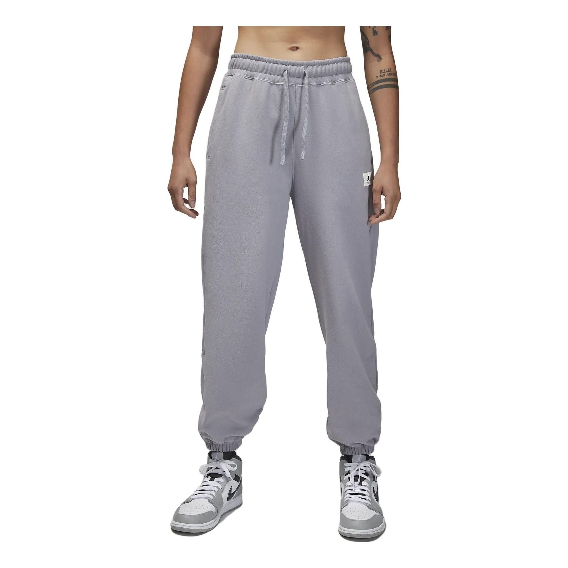 (WMNS) Air Jordan Flight Sweatpants 'Gray' DQ4607-011