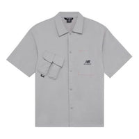 New Balance Trend Short Sleeve Shirt Asia Sizing 'Grey' AMJ22360-SDE