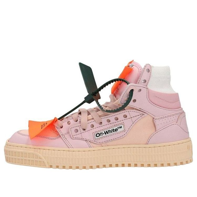 (WMNS) Off-White Off Court 3.0 High-Top Sneakers 'Pink Beige' OWIA112C99LEA00230303030