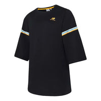 (WMNS) New Balance Short Sleeve Black NKA23022-BK
