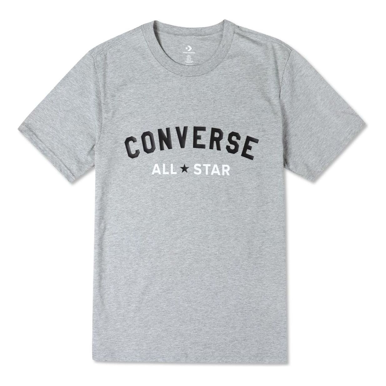 Converse All Varsity Graphic T-Shirt Asia Sizing 'Grey' 10023260-A03