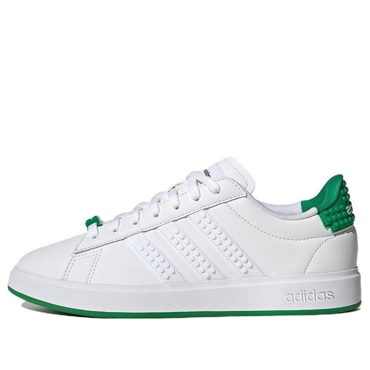 adidas x LEGO 2.0 Grand Court 'White Green' GW7177
