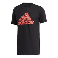 adidas Football Soccer/Football Sports Short Sleeve Black FJ4561