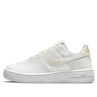 (GS) Nike Air Force 1 Crater Flyknit 'White Wolf Grey' DH3375-100