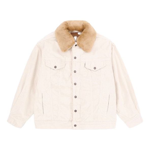Levis Corduroy Jacket Coat Beige 85309-0000