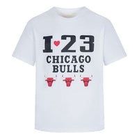 Mitchell & Ness x NBA Chicago Bulls T-shirt 'I LOVE 23' MNJYSST22018-WHITE