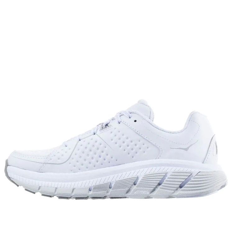 (WMNS) HOKA ONE ONE Gaviota Leather 'White' 1019575-WHT