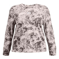 (WMNS) Under Armour Rival Terry Printed Crew Shirt 'Multi-Color' 1375252-592