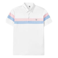 FILA Golf Short Sleeve Polo Shirt White A11M125161F-WT