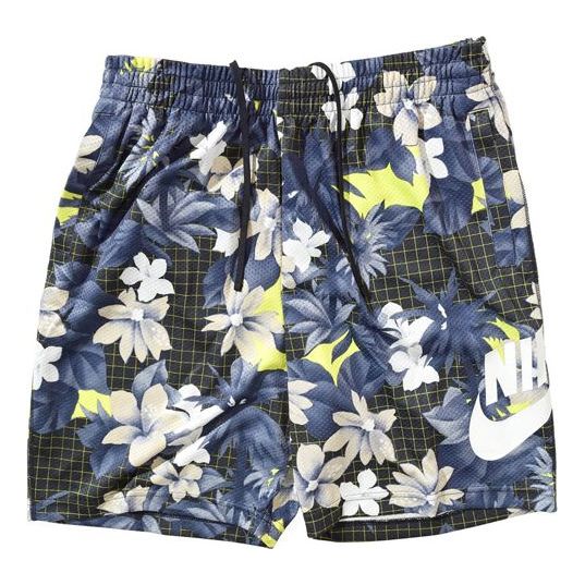 Nike SB Skateboard Sunday Printed Skate Short Men Blue/Black CI7344-010