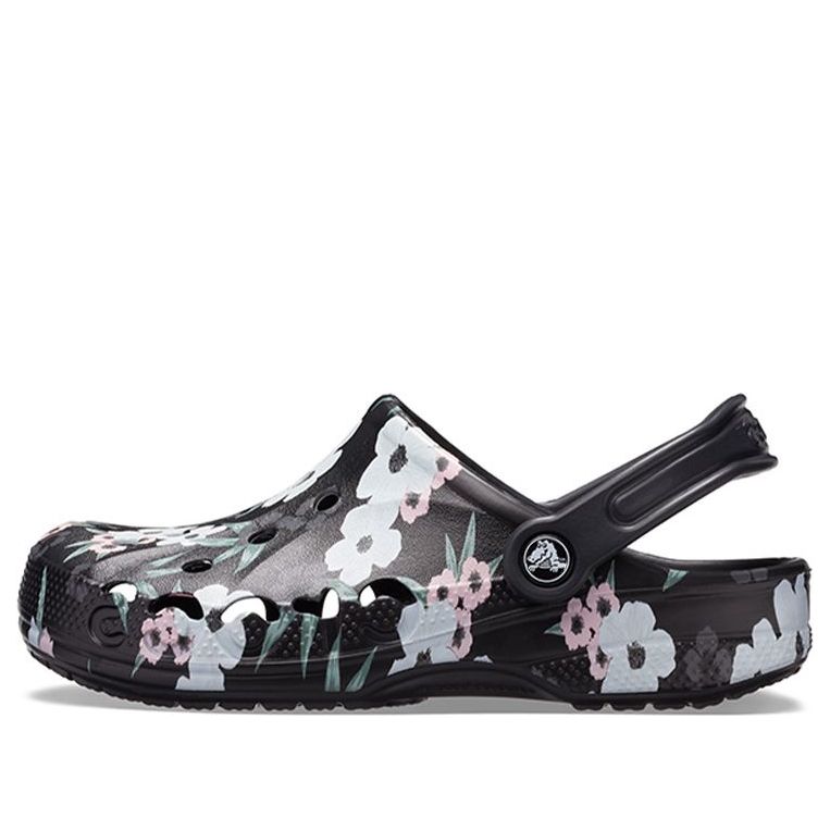 (WMNS) Crocs Baya Printed Clogs 'Tropical Floral Black' 205839-98F