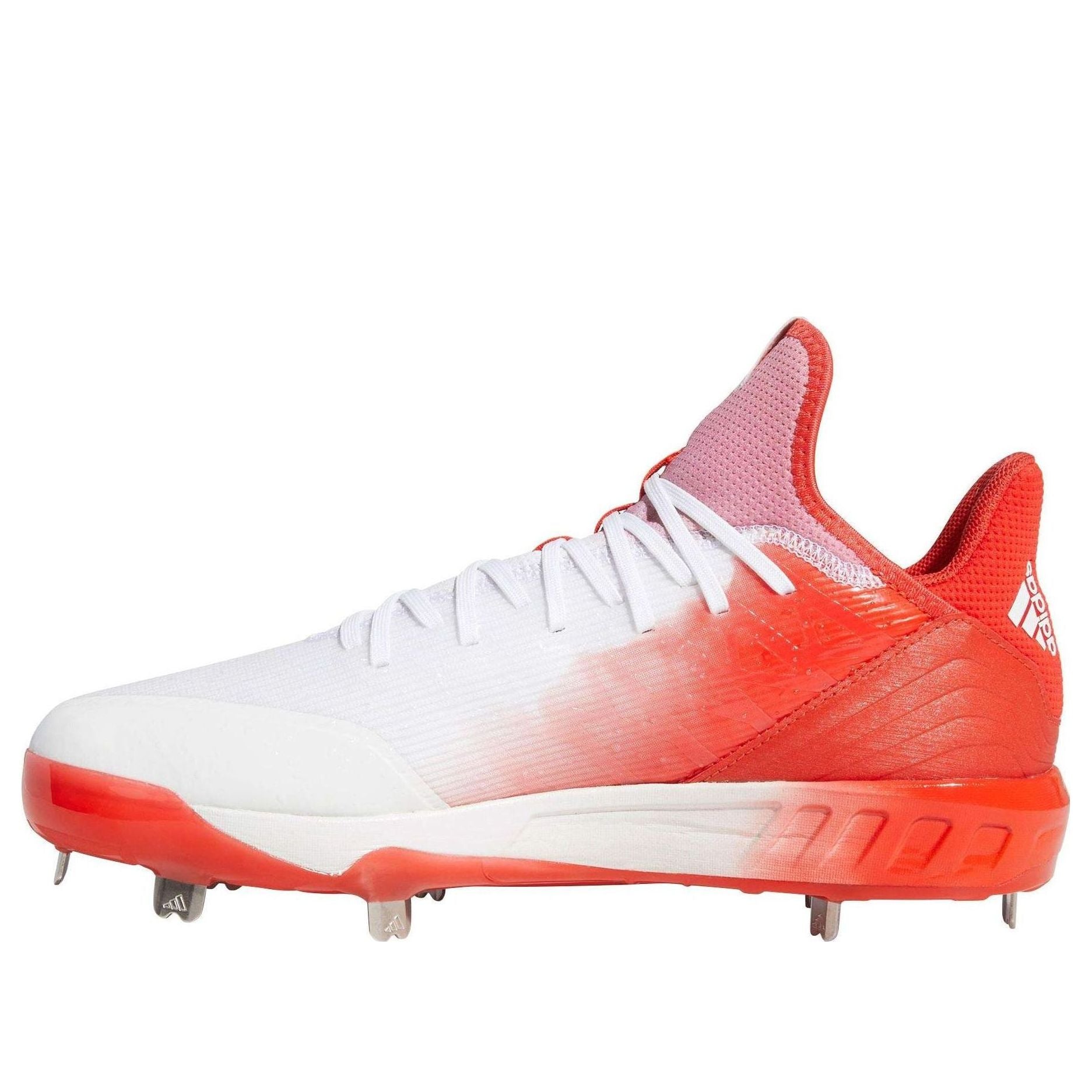 adidas Icon 4 Splash Metal Baseball Cleats 'Red White' B07P3H7CLB